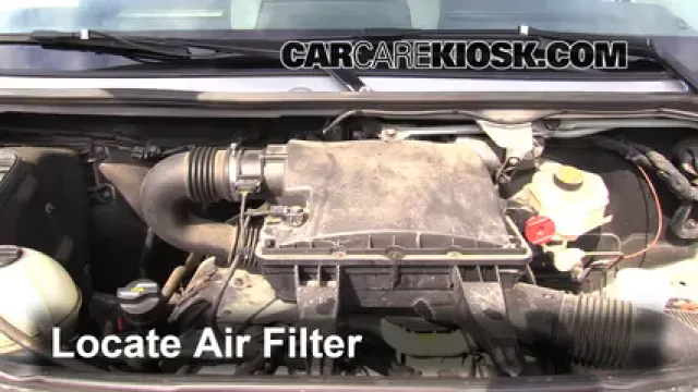 2008 Dodge Sprinter 2500 3.0L V6 Turbo Diesel Standard Passenger Van Air Filter (Engine) Replace